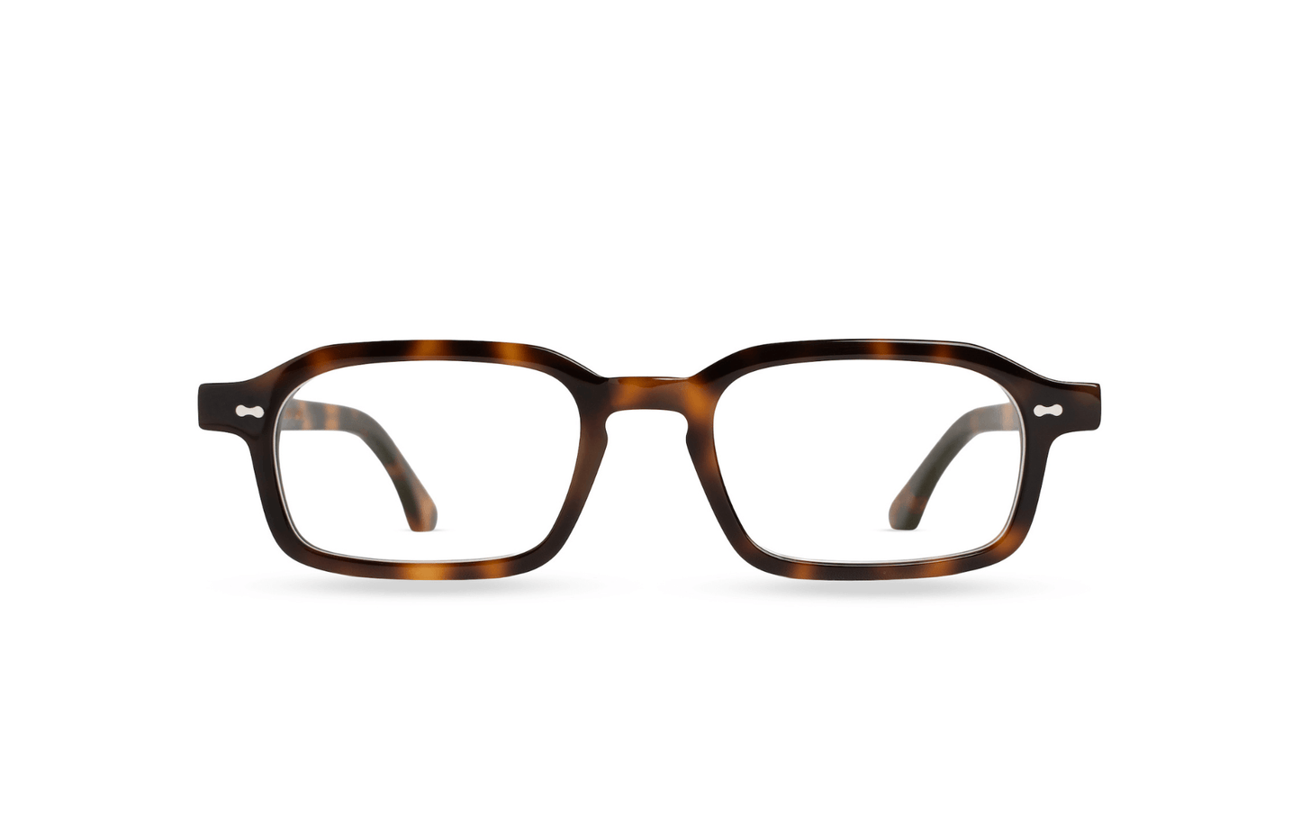 Komodo Rise optical glasses tortoiseshell acetate with transparent blue light lenses – Maison Mata