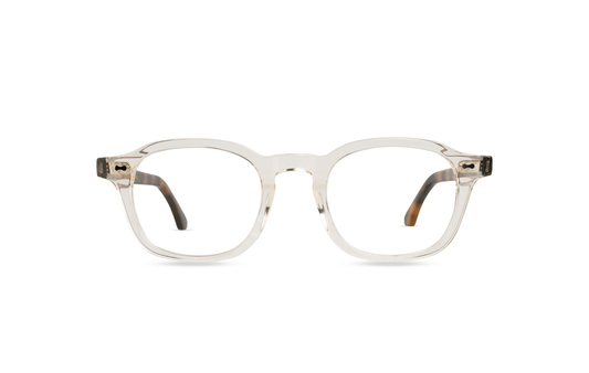 Sumba Hills optical glasses crystal acetate with transparent blue light lenses – Maison Mata