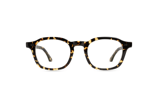 Sumba Hills optical glasses tortoiseshell acetate with blue light lenses – Maison Mata