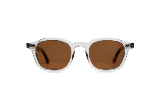 Sumba Hills optical glasses crystal acetate with polarized tinted lenses – Maison Mata