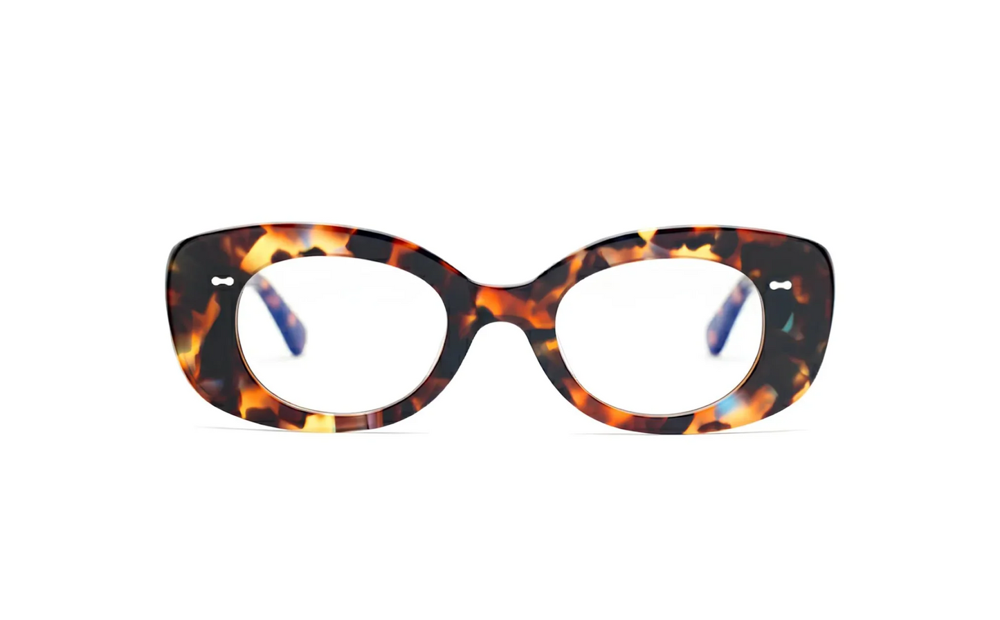 Eyewear tortoise acetate with blue-light protection fitted by Maison Mata opticians at our Sanur boutique in Bali.