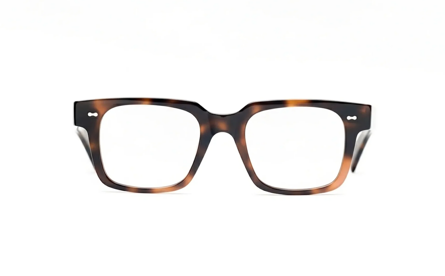 Optical tortoise acetate rectangular Eyeglasses for men and women at the Maison Mata Seminyak boutique in Bali.