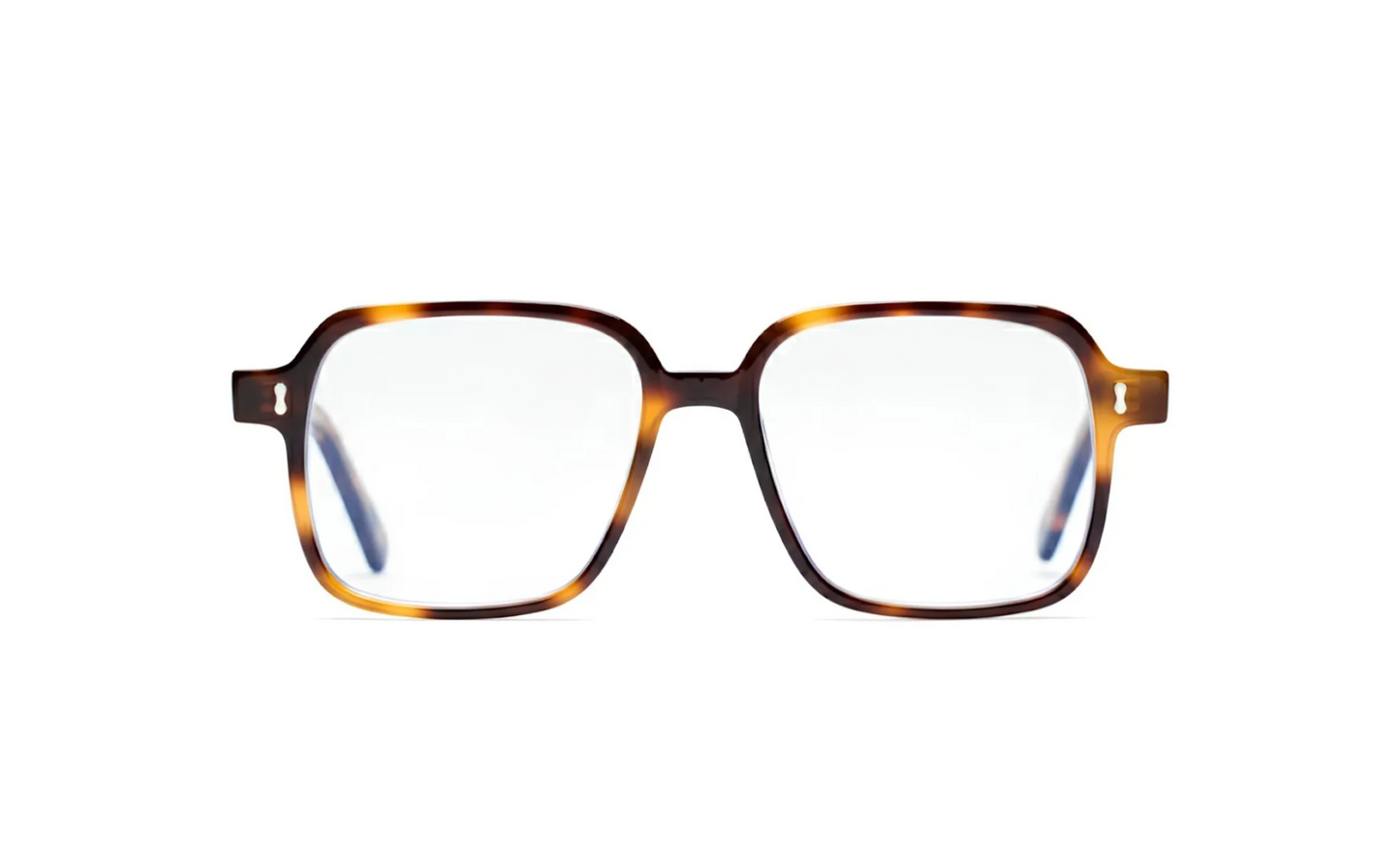 Glasses tortoise acetate with blue-light protection fitted by Maison Mata optometrists at our Ubud boutique in Bali.