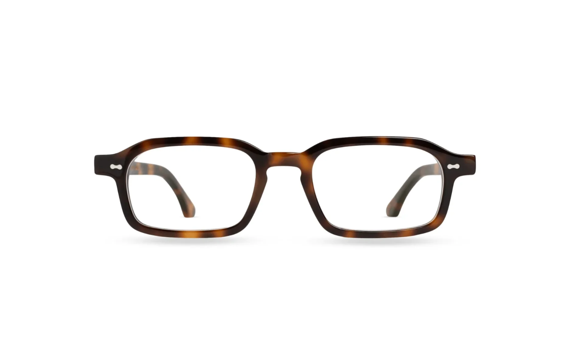 Komodo Rise optical glasses tortoiseshell acetate with transparent blue light lenses – Maison Mata