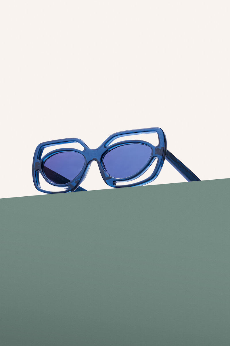 Maison Mata sunglasses with polarized lenses, fitted by our optometrists at the Canggu boutique in Bali