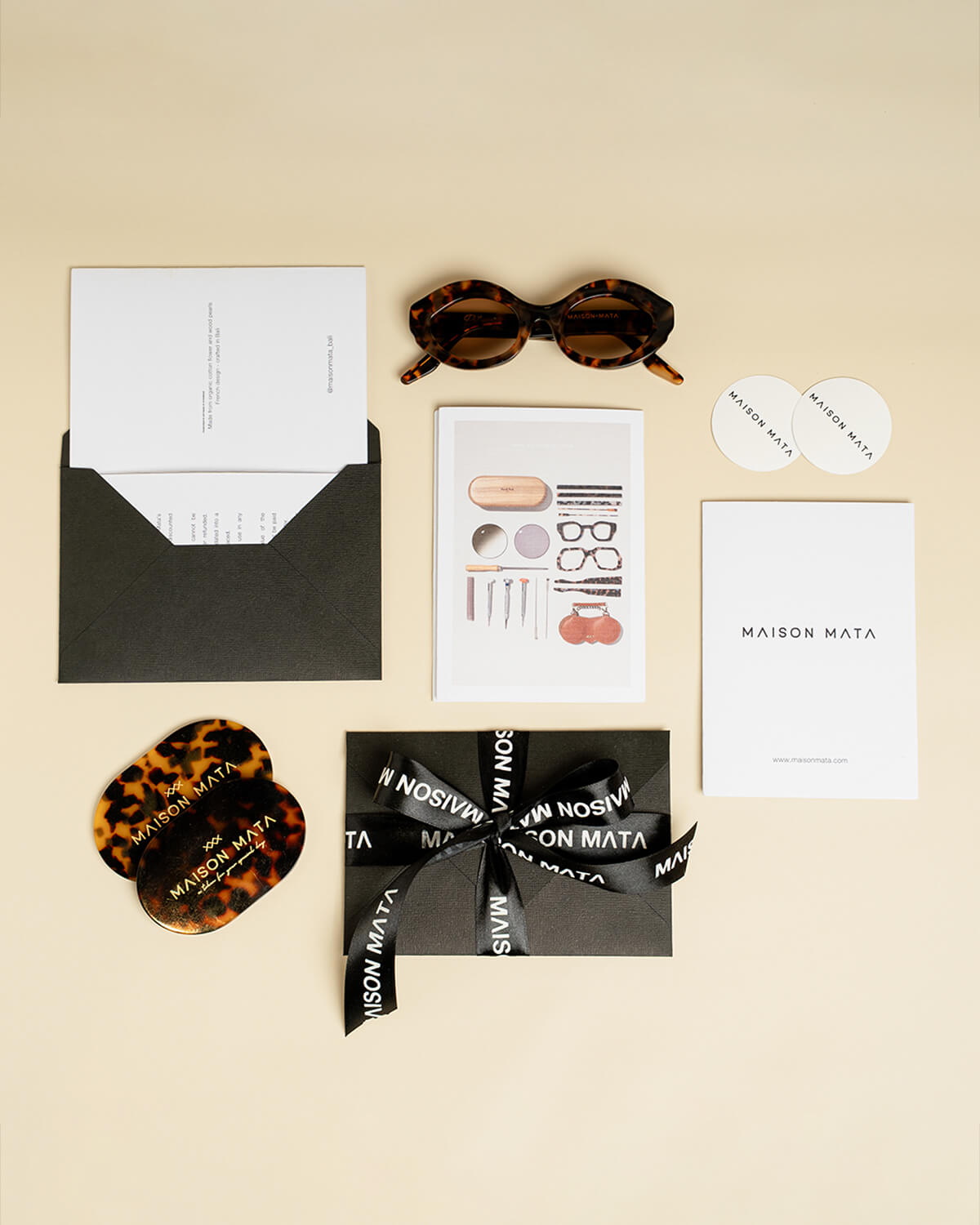 Maison Mata gift card for sunglasses and optical glasses
