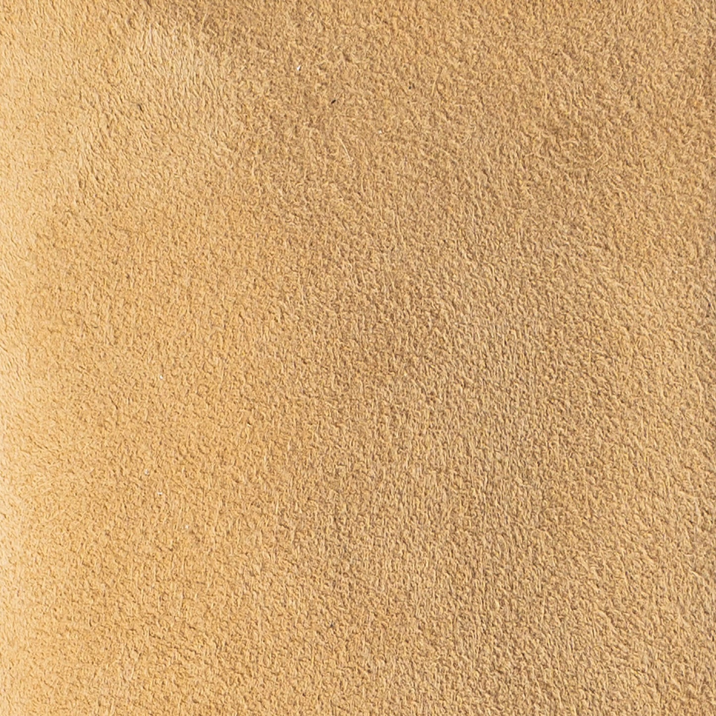 Close-up of the suede on the Maison Mata latte suede softcase