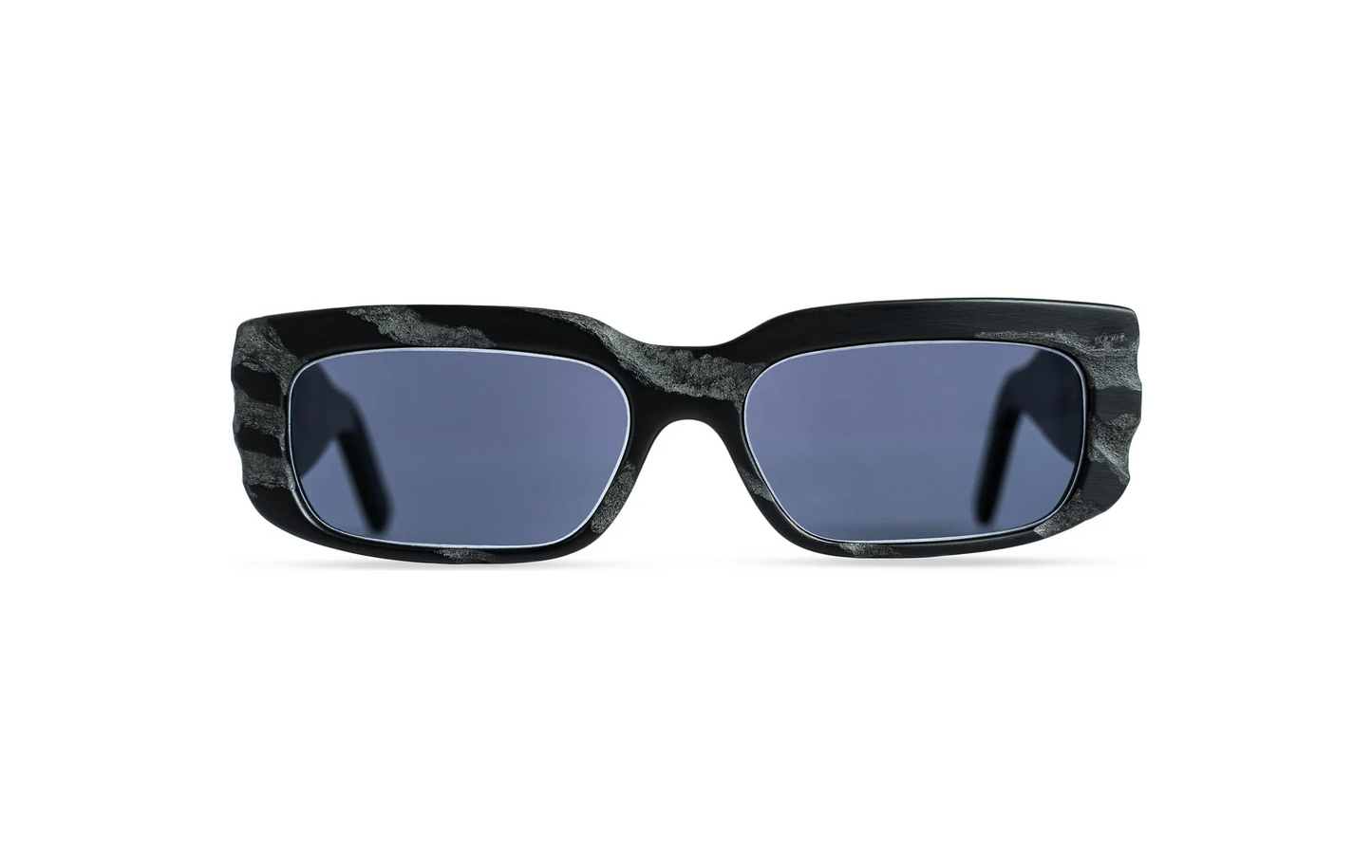 Maison Mata Stone granit rectangular sunglasses Bali front