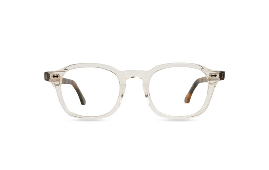 Sumba Hills optical glasses crystal acetate with transparent blue light lenses – Maison Mata